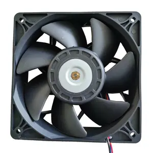 Outdoor use ip55 waterproof fan high speed 120 mm 12 cm delta fans dc 12 v 2.0 a 7000 rpm cooling fan PET Plastic