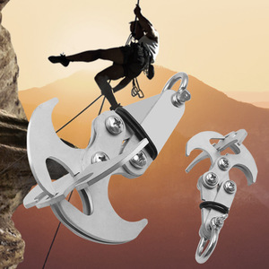 Gancho Plegable de Acero Inoxidable - Duradero y Versátil para Aventuras al Aire Libre y Herramienta de Emergencia para Senderismo - Product Image 2