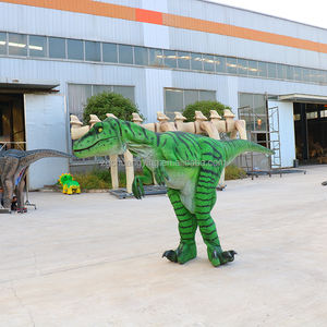 Costume de dinosaure robotique réaliste grandeur nature pour adulte, réaliste, qui marche, animatronique, location de costume de velociraptor, Zigong - Product Image 5