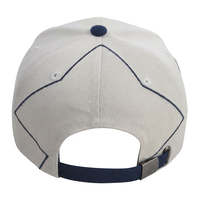Casquette Snapback Unisexe Personnalisée en Denim Vintage Classique à 6 Panneaux avec Logo Brodé, Respirante, Imperméable et Sportive