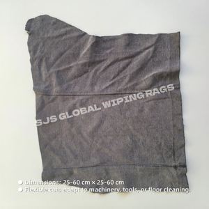 Trapos de Limpieza de Tela Reciclada con Absorción de Líquidos, 100% Algodón, 10 kg, Trapos Industriales de Felpa, Paños de Limpieza Tipo Sudadera - Product Image 3