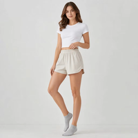 Chaussettes en bambou gris clair de qualité supérieure avec logo personnalisé, douces, respirantes, anti-odeur, coupe basse, pour hommes et femmes
