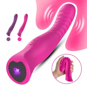 Dildo Vibrator cho phụ nữ clit kích thích mềm Silicone G tại chỗ âm đạo Vibrator nữ masturbator người lớn quan hệ tình dục đồ chơi cho phụ nữ