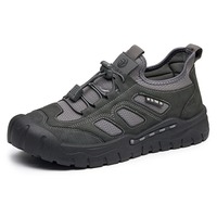 Chaussures pour hommes, nouveau style printemps, personnalisées, confortables, antidérapantes, à semelle épaisse, résistantes à l'usure, chaussures de randonnée polyvalentes, chaussures de papa
