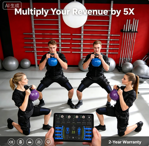 Traje de Entrenamiento Inalámbrico Comercial EMS para Gimnasio, que Genera Rentabilidad - Product Image 1