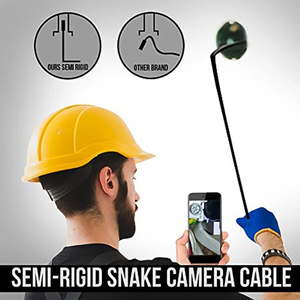 Mini caméra endoscopique avec 6 lumières LED, HD, étanche, 7 mm, pour réparation automobile, usage industriel, inspection des égouts - Product Image 3