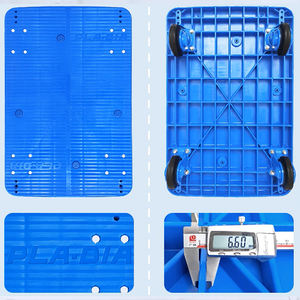 स्थैतिक 300 kg भारी शुल्क रसद तार जाल पिंजरे हाथ ट्राली - Product Image 2