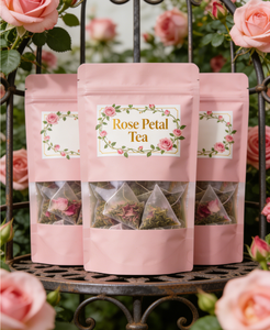 Sachets de thé personnalisés avec logo, emballage en sachets de thé en feuille, emballage en plastique avec fermeture éclair et encoche de déchirure - Product Image 4