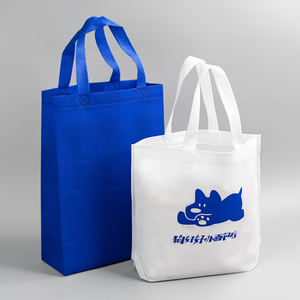 Eco-friendly Reusable Non Woven Shopping Bag Clothing Shoe Packaging Custom Logo Tote Bags for Supermarket Shop - Product Image 2