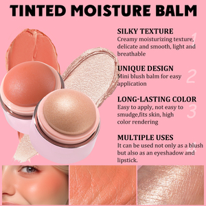 Trang điểm Kem BLUSH & đường viền Vegan tàn ác miễn phí sang trọng má tint lâu dài tạo nên sắc tố cao nhãn hiệu riêng kem Blush - Product Image 2