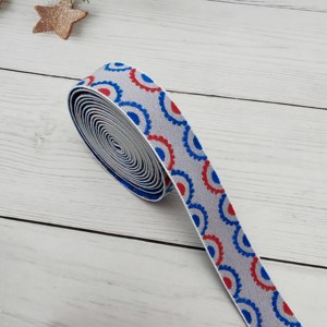 Bande élastique jacquard à faible MOQ, sangle élastique personnalisée avec logo pour vêtements, sous-vêtements de sport, ceinture élastique - Product Image 3