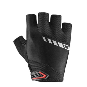 ROCKBROS — gants de <span class=keywords><strong>moto</strong></span> antidérapants en Gel, accessoire respirant de cyclisme, avec enfilement de la moitié des doigts, pour hommes et femmes, noirs - Product Image 1