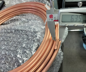 Tube de précision sans soudure en cuivre pur C1100 C1020, diamètre extérieur 0,1-10 mm, pour système de refroidissement de réfrigérateur et climatiseur - Product Image 2