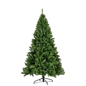 Full Size PVC Christmas <b>Tree</b> Classic Pointed Top Design Large Floor <b>Standing</b> Xmas <b>Tree</b> For Hotel And Mall Decor - Product Image 1