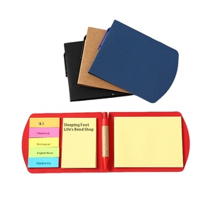 Custom Promotional Eco-Friendly Kraft Paper Self-Adhesive Memo Pad <b>Sticky</b> <b>Notes</b> Customized Color Logo for School Office Home - Product Image 6