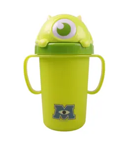 Disney <span class=keywords><strong>Mickey</strong></span> <span class=keywords><strong>Mouse</strong></span> Niños Vajilla <span class=keywords><strong>de</strong></span> comedor Mike Taza para agua Leche Cena Sippy Cup para bebés y niños pequeños - Product Image 1