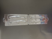 Vente directe d'usine poisson appât paquet emballage intérieur plateau cire fond carte blister emballage cire fondre couvercles Packs à clapet