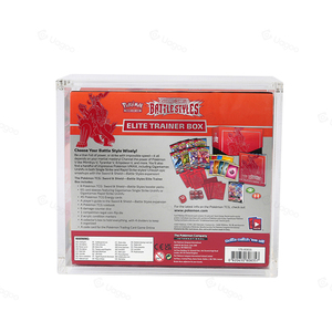 <span class=keywords><strong>Nouvelle</strong></span> conception, boîte de rangement pour <span class=keywords><strong>booster</strong></span> ETB en acrylique transparent résistant aux UV de 4 mm, Pokemoned 151, boîte de rangement magnétique portable - Product Image 4