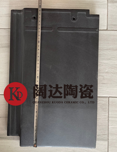 Baldosas planas de cerámica para techo, azulejos lisos de alta calidad para Hotel, apartamento, Color azul - Product Image 4