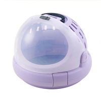 Boîte de transport transparente antichoc pour animaux de compagnie, capsule spatiale en forme de dôme, sac de transport pour chat, pour sorties et voyages