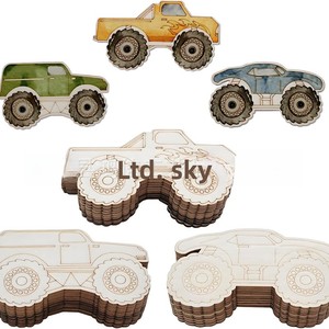 Camión <span class=keywords><strong>de</strong></span> <span class=keywords><strong>madera</strong></span> miniatura <span class=keywords><strong>de</strong></span> color <span class=keywords><strong>madera</strong></span>, superventas transfronterizo, piezas <span class=keywords><strong>de</strong></span> <span class=keywords><strong>madera</strong></span> para pintar y decorar DIY para niños - Product Image 4