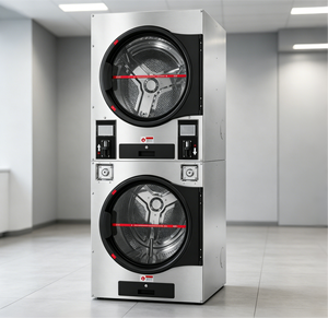 Secadora Industrial de Doble Capacidad de 15kg y 20kg, Totalmente Automática, Ahorro de Energía, Eléctrica, de Acero Inoxidable, Autolimpiante - Product Image 1