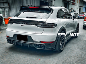สปอยเลอร์หลังคาร์บอนไฟเบอร์คุณภาพสูงสำหรับ Porsche Macan S 95B 2014-2025 ปีกหลังฝากระโปรงท้าย - Product Image 5