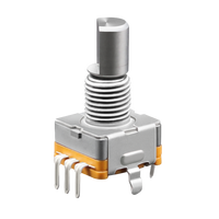 SOUNDWELLEC11 Échantillon gratuit Interrupteur rotatif 11 mm avec axe métallique Bouton poussoir Potentiomètre