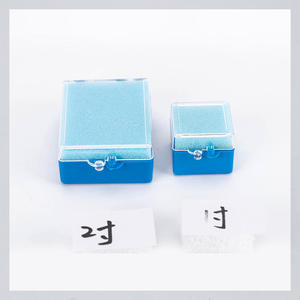 Boîte de rangement dentaire en plastique de petite taille, produite en interne, pour implants et prothèses dentaires, boîte de soins dentaires portable avec éponge - Product Image 6