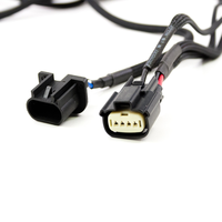 Kustom 2.5mm Pitch perempuan Pa66 kawat konektor 2-10way JST XH 2.5 kabel Harness perakitan dengan 3 4 Pin 2 Pin 10way kabel