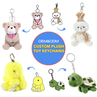 Peluches sur mesure poupée de coton idole en peluche mignonne porte-clés figurine de poupée étoile Kpop personnalisée porte-clés en peluche