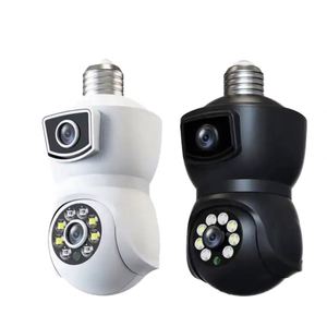 Nueva Cámara de Seguridad IP con Doble Lente CMOS 1080P <span class=keywords><strong>V380</strong></span> PRO E9 WiFi, Tarjeta de Memoria, Bombilla LED, PTZ, Seguimiento Automático - Product Image 1