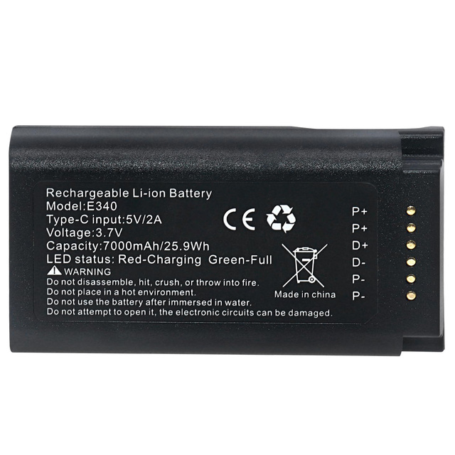 Replacement Battery for Eufy Security Video Doorbell E340 C31 with USB-C Port 7000mAh Rechargeable Battery