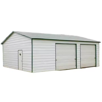40x60 Conteneur d'expédition isolé de 40 pieds pour garage et atelier métallique avec panneau sandwich pour usage de bureau ou de bâtiment
