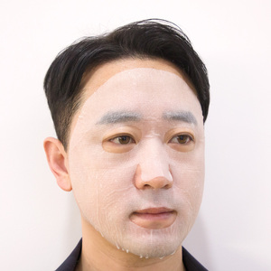 Masker Wajah kasa Degreased medis bahan OEM dapat disesuaikan lembar masker wajah kering sekali pakai melekat dan menghidrasi - Product Image 3