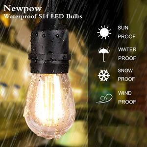 Giáng Sinh Festoon Vòng Hoa Ngoài Trời Vườn Patio Kỳ Nghỉ Trang Chủ Lễ Hội Trang Trí Retro <span class=keywords><strong>Edison</strong></span> Filament <span class=keywords><strong>Globe</strong></span> LED Bulb Chuỗi Đèn - Product Image 6