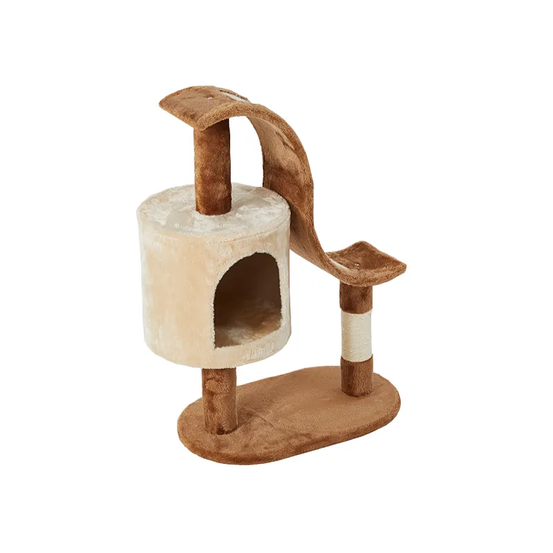 Maca de sisal durável moderna e adorável, de alta qualidade, para casa grande, estrutura de escalada para gatos, torre de árvores, suprimentos para animais de estimação