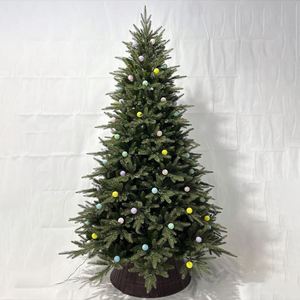 Wholesale Factory High Quality Flocked Realistic Christmas <b>Tree</b> 7ft to 10ft Modern Artificial Christmas <b>Tree</b> Full PE PVC - Product Image 3