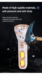 <span class=keywords><strong>Linterna</strong></span> Solar 2025 de Alta Eficiencia Lumínica, Bajo Consumo de Energía, Impermeable, ABS, Recargable por USB, Iluminación COB para Apagones - Product Image 5