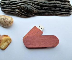Pendrive Usb de madera con logotipo personalizado, Pendrive de 32gb, 64gb, 128gb, barato, venta al por mayor - Product Image 3