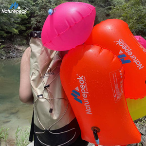 Naturepeak Outdoor Swim <b>Float</b> Airbag <b>Inflatable</b> Buoy For Children And Adults Swimming Water Sports Orange Pink Yellow Green - Product Image 1