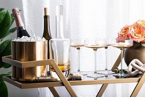 Cristal moderno para beber Cóctel único licor arte <span class=keywords><strong>Bar</strong></span> tallo <span class=keywords><strong>Margarita</strong></span> Martini vasos de cristal taza juego de cristalería - Product Image 4