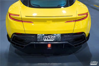 Aston Martin DB11 serat karbon Body Kit PK gaya depan Lip Diffuser Spoiler Hood Upgrade bumper mobil