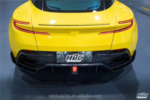 <span class=keywords><strong>Aston</strong></span> <span class=keywords><strong>Martin</strong></span> DB11ชุดแต่งคาร์บอนไฟเบอร์สไตล์ PK ด้านหน้ากระจายขอบสปอยเลอร์ฮู้ดสปอยเลอร์อัพเกรดกันชนรถยนต์ - Product Image 6