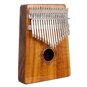 2020マホガニーカリンバ楽器Kalimba 17 Keys Thumb Piano Goodサウンド