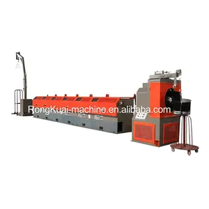 Full automatic production line pulley-type steel wire drawing machine manufacturer for factory prices