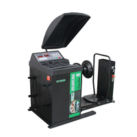 Balanceadora Automática de Ruedas para Camiones de Servicio Pesado, Máquina de Balanceo de Neumáticos de Alta Calidad ChenTuo CT1200, 200 rpm, Capacidad de 75 kg, 110V/220V/380V