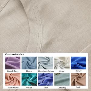 Camisetas de Lino al por Mayor, Camisetas Casuales Personalizadas de Cáñamo 100% Orgánico - Product Image 3