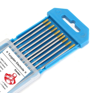 <span class=keywords><strong>Electrodo</strong></span> <span class=keywords><strong>de</strong></span> Tungsteno WL15 <span class=keywords><strong>de</strong></span> Alta Calidad, Color Dorado, D1.6x150mm, Varilla <span class=keywords><strong>de</strong></span> Soldadura TIG Especial para una Soldadura TIG Eficaz - Product Image 3