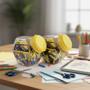 Marcadores Permanentes Stanley Mini Punta Fina Paquete de 72 Colores Surtidos - Product Image 3